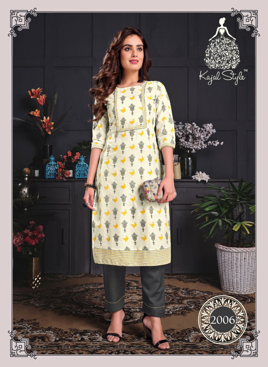 Fashion Paradise 2 Latest Fancy Ethnic Wear Fancy Embroidery Kurti With Bottom Collection
