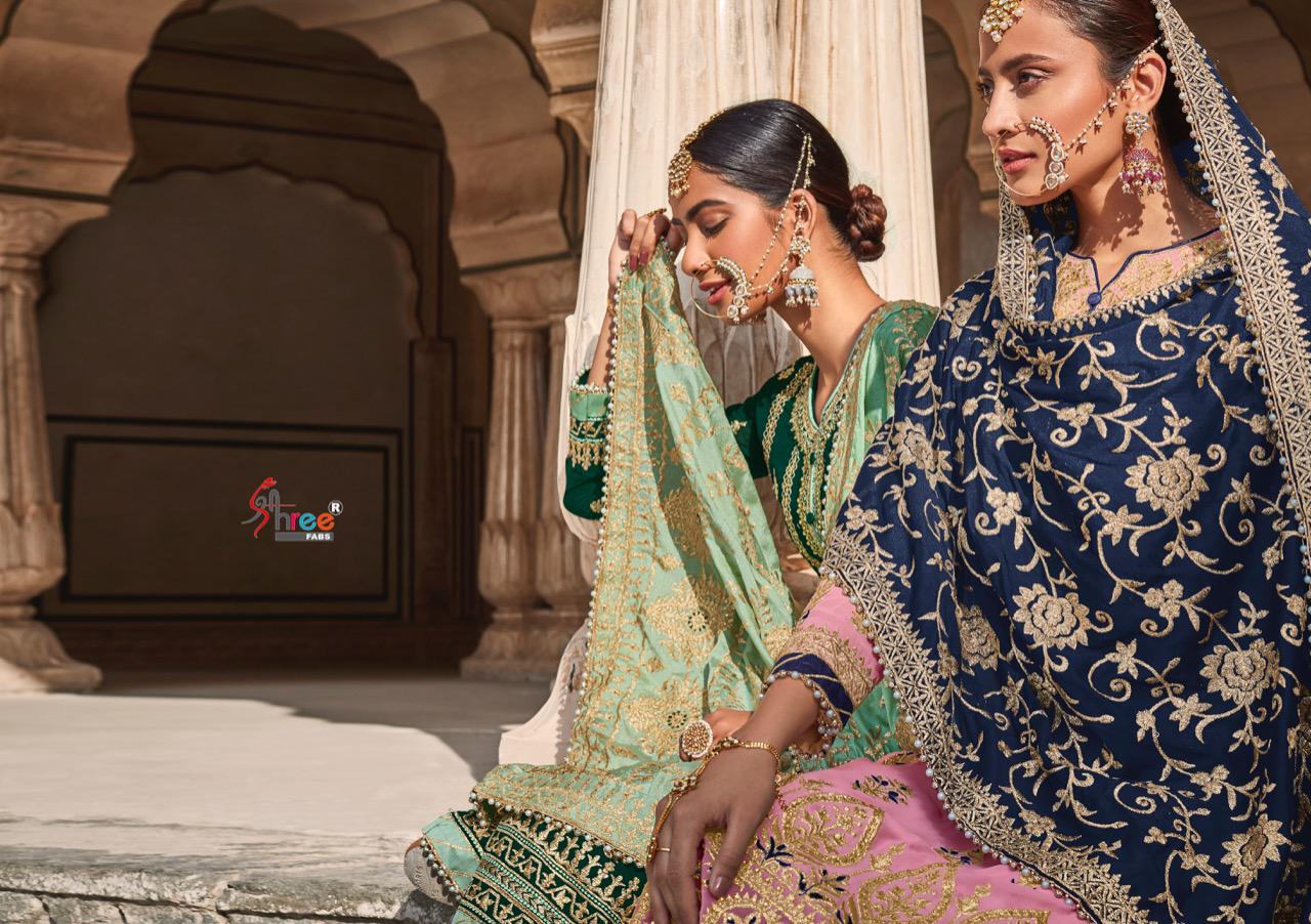 Shree Mutiyar Remix Designer Fancy Festive Wear Heavy Weightless Georgette Salwar Kameez Collection
