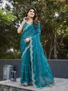 Mahek 196 Fandy Silk Embroidered Party Wear Saree Wholesale Clothing Distributors In India