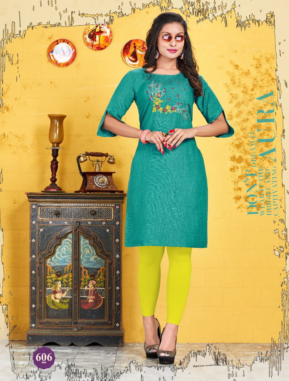 Trendy Rangeen 2 Latest fancy Regular Wear Rayon Designer Kurtis Collection
