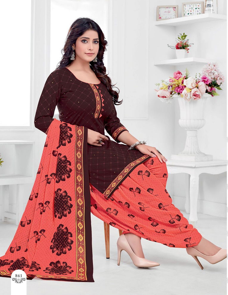 Kuber Geet Patiyala 8 Fancy Designer Latest Regular casual Wear  Pure Cotton Printed Dress Material Collection