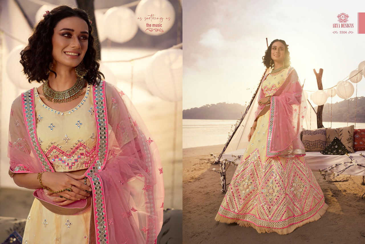 Arya Euphoria 7 Heavy Designer Soft Net Wedding and Partywear Lehenga Choli Collections
