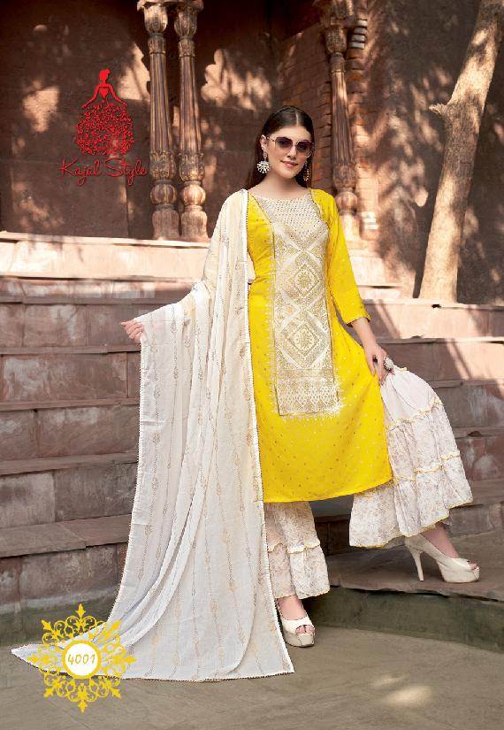 Kajal Styke Gukzar Vol 4 New Exclusive Festive Wear Ready Made Collection 