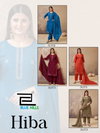 Hiba By Blue Hills Roman Silk Kurti With Bottom Dupatta Exporters In India