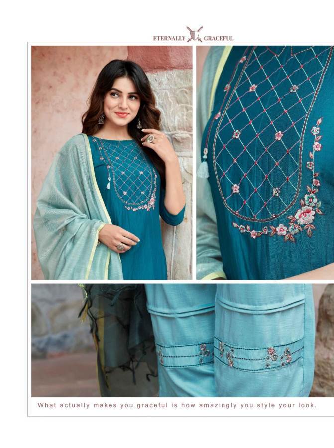 Ladies Flavour Aarohi 2 Latest fancy Designer Ethnic Wear Heavy Chinon Ready Made Collection
