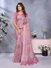 Vc Samaira B Party Wear Printed Linen Saree Wholesale Market In Surat With Price