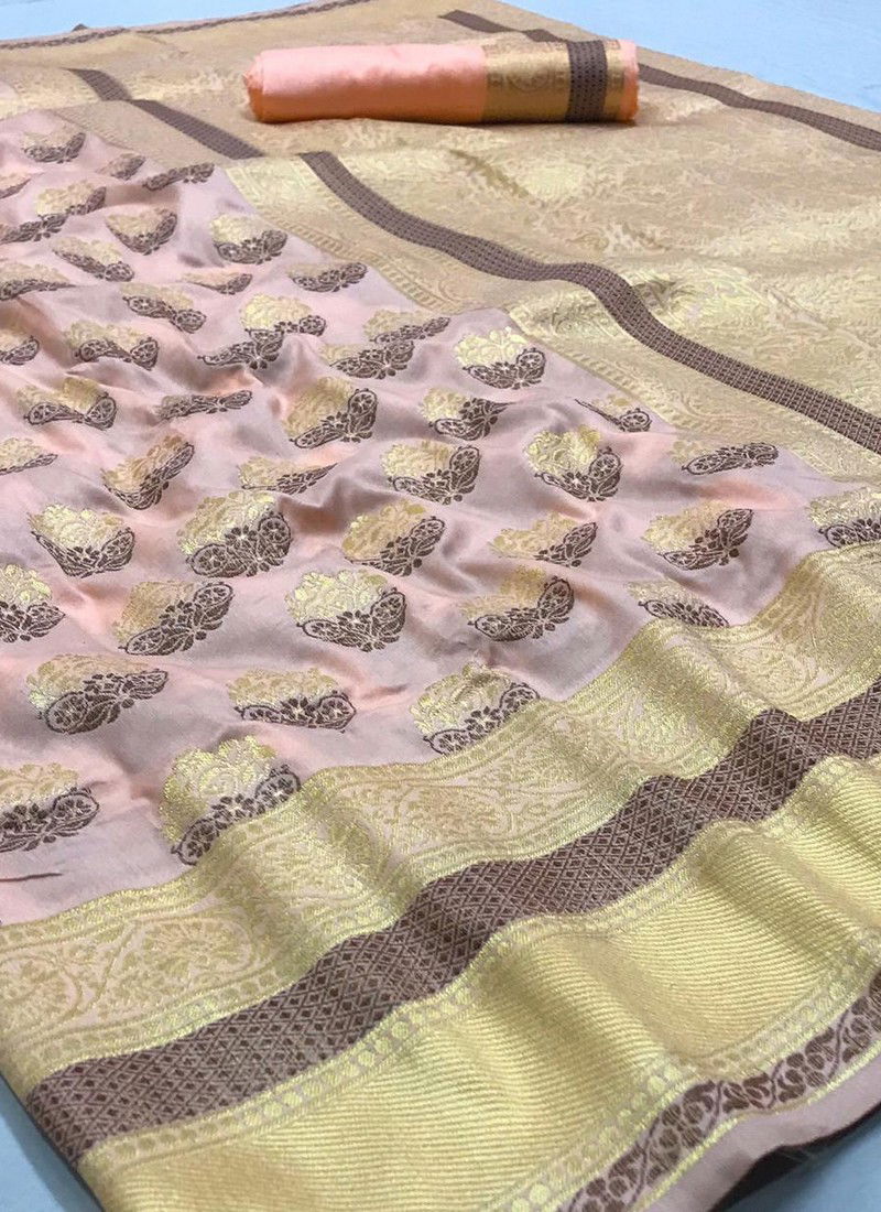 Pink Traditional Banarasi Soft Silk Non Catalog Daily Wear Party Wear Designer Saree Collections 1007