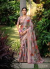 Dusty Pink Colour Sahar By Sr Viscose Printed Saree Wholesale Shop In Surat 1003