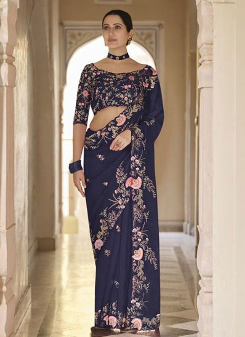 Imperial 2 Wholesale Party Wear Saree Catalog