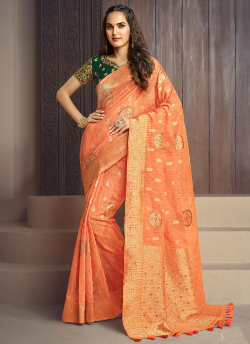 Bunai Vol 3 Wholsale Printed Weaving Sarees Catalog