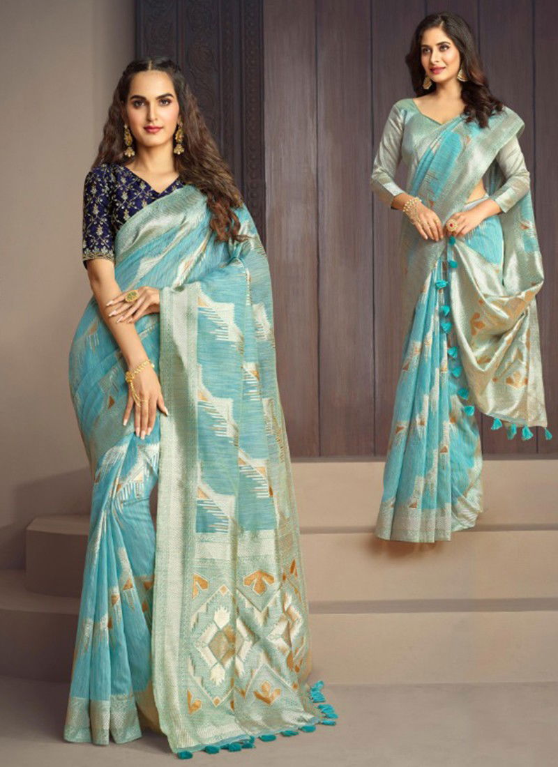 Bunai Vol 3 Wholsale Printed Weaving Sarees Catalog