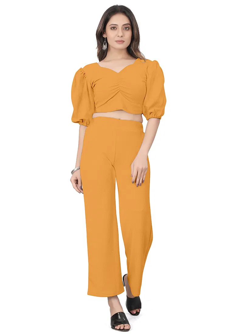 Yellow Colour Kathiyawad LD 13 Wholesale Party Wear Western Catalog 135