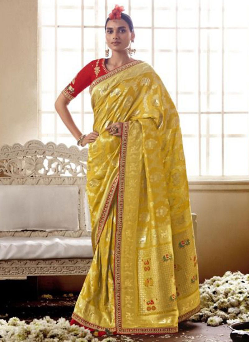 Meenakari Wholesale Ethnic Wear Silk Saree Catalog
