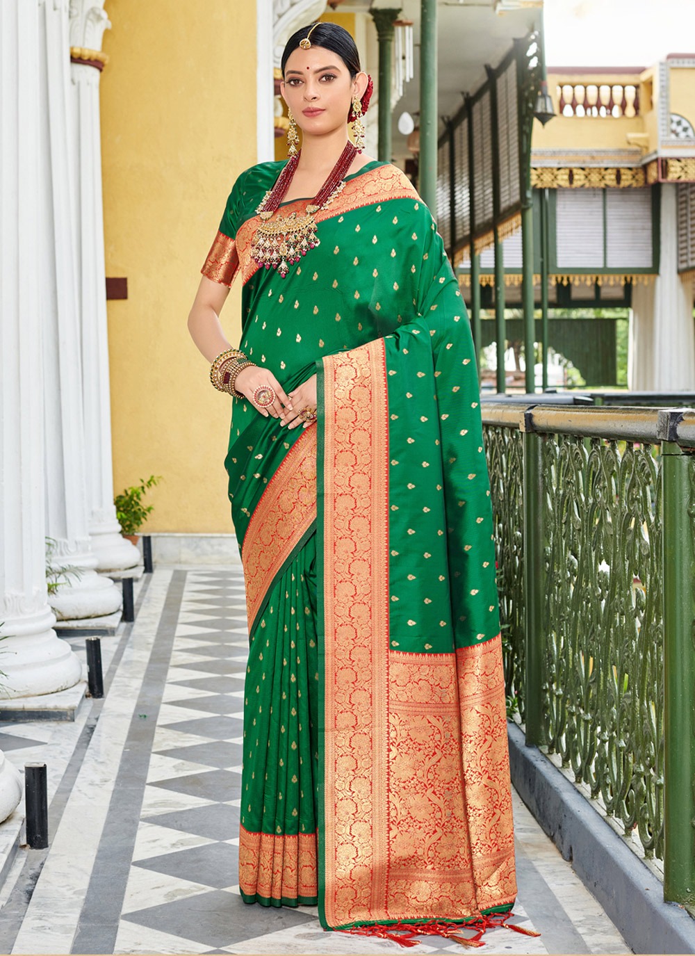 Silk Uniform Saree - Silk Uniform Sadee Price Starting From Rs 150/Pc |  Find Verified Sellers at Justdial