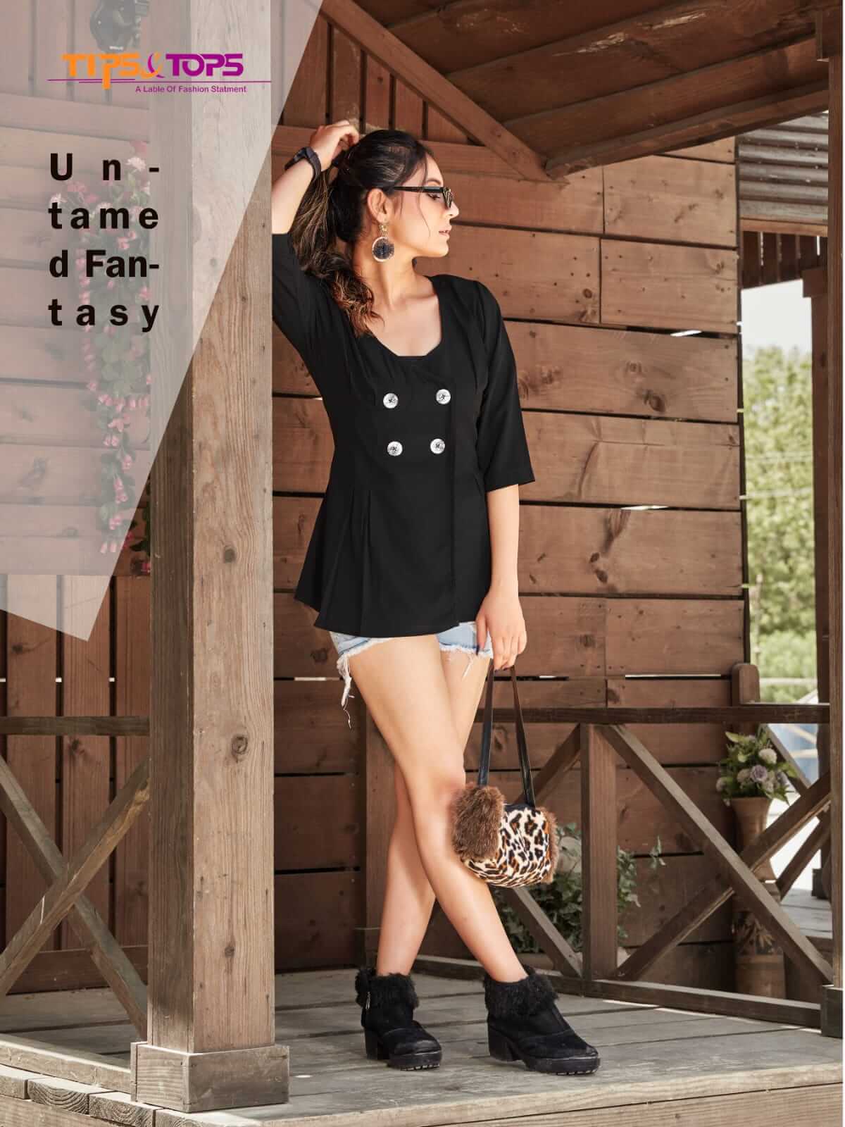 Tips And Tops Pepe Tops Vol 7 Fancy Short Ladies Top Collection:  Textilecatalog