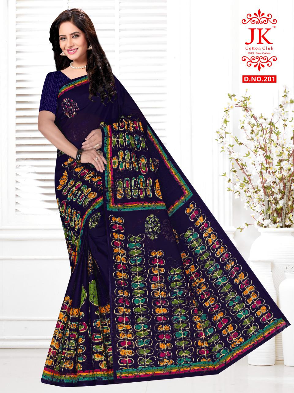 Karishma cotton Sarees with blouse - revneo