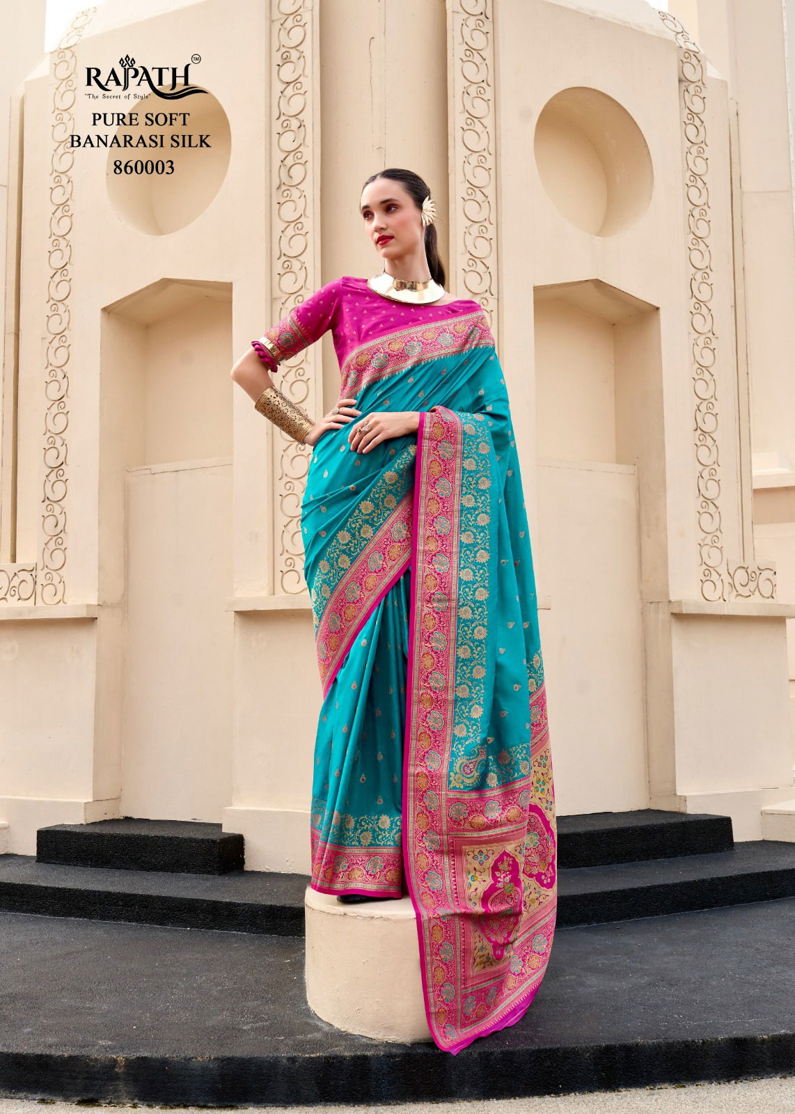 Soundarya Silk By Rajpath Banarasi Silk Wedding Wear Saree Orders In ...