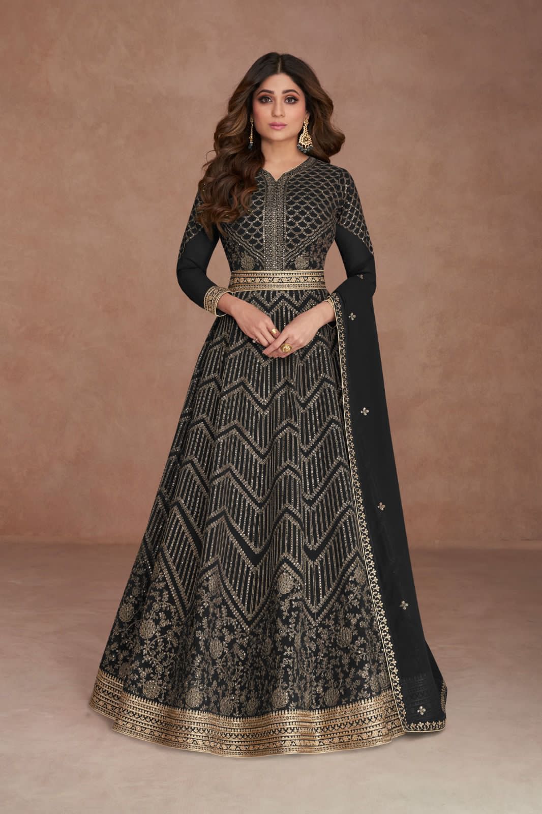 Amazon.com: Ready To Wear Indian Designer Anarkali Gown Dress Pakistani  Salwar Kameez Suits (Unstitch, Choice 1) : Clothing, Shoes & Jewelry