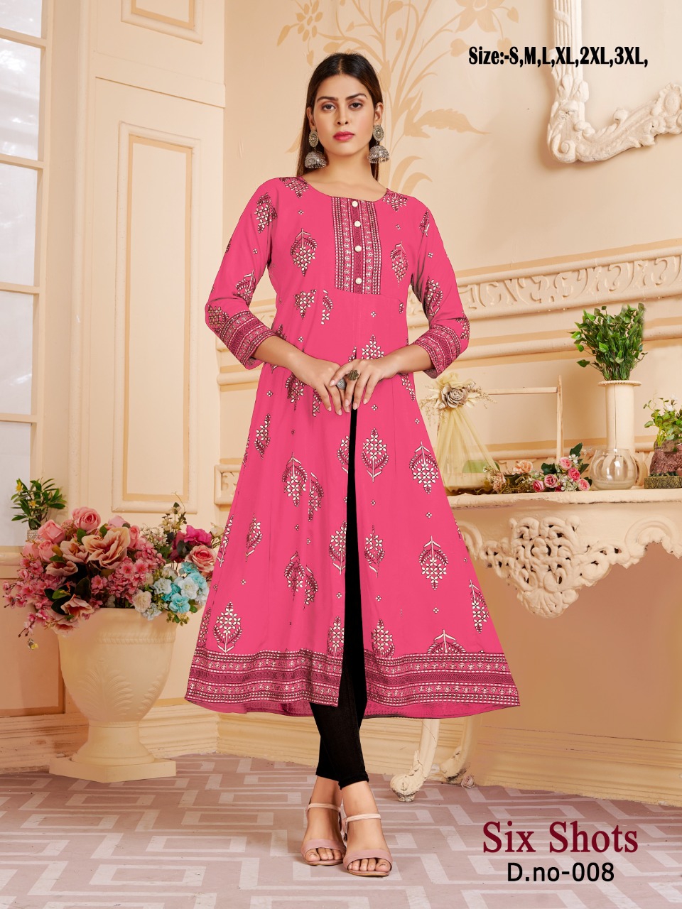 Kajal Style Town beauty cotton kurtis 8010 - Suvesa- women's clothing