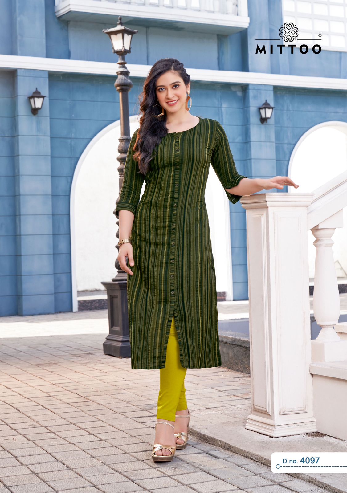 MOHINI VOL12 BY MITTOO VISCOSE FULL STICHED KURTIS WHOLESALE 6 PCS