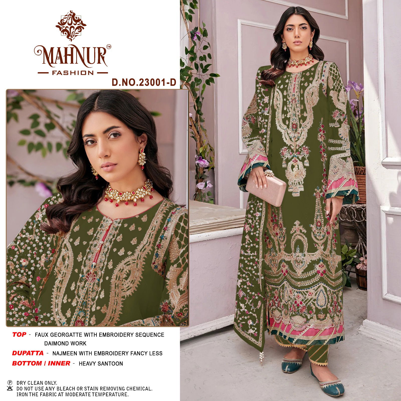 Mahnur Vol 23 Colors Pakistani Suit Catalog - The Ethnic World