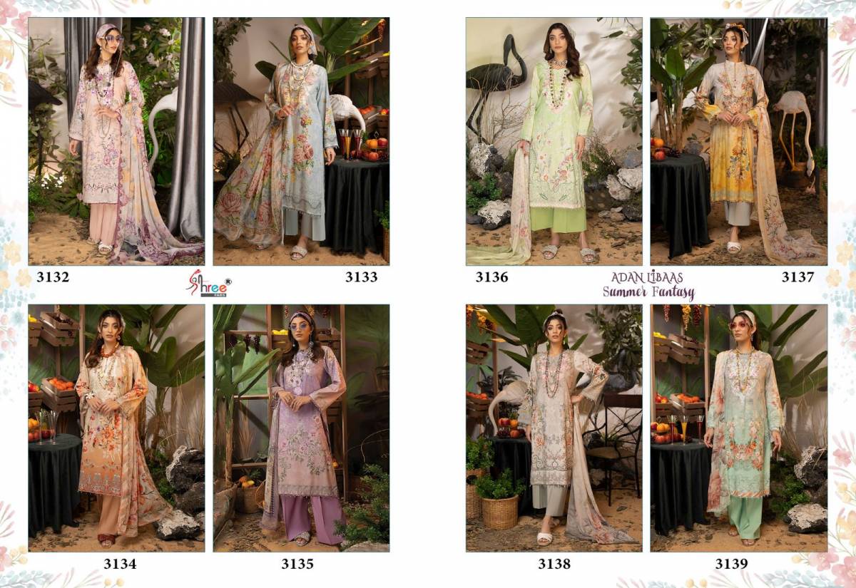 Adan Libaas By Shree Fabs Pakistani Suit Catalog - The Ethnic World