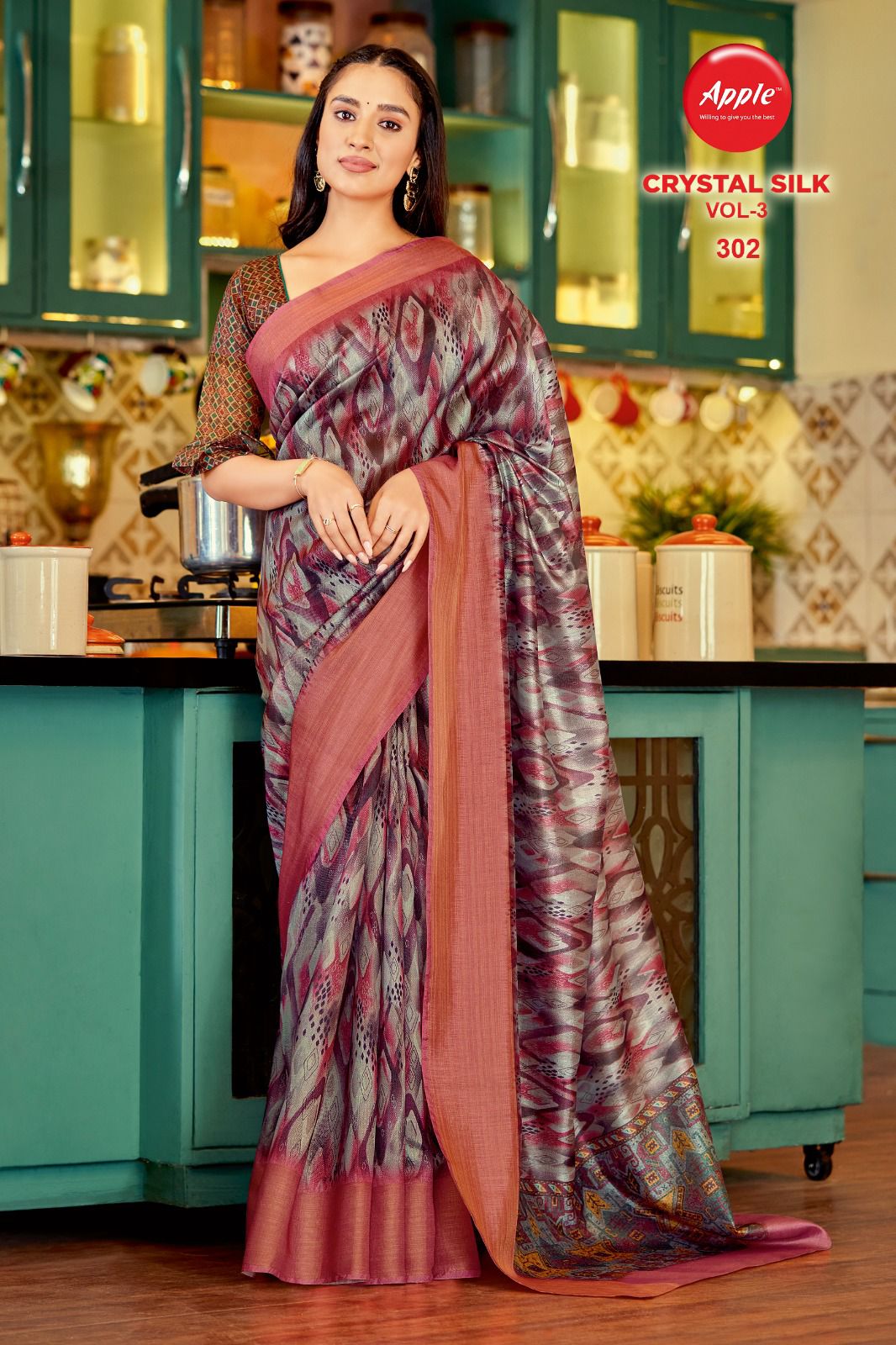 M1466 6 Plain Daily Wear Poly Georgette Saree in Villupuram at best price  by Kashvi Sarees & Anand Sarees - Justdial