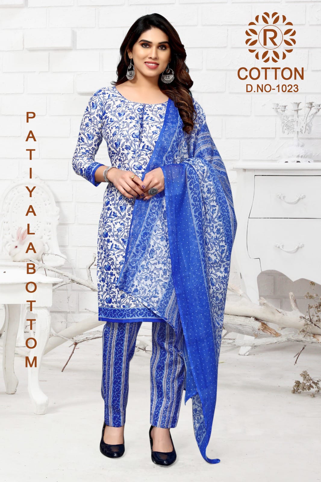 Alok Nigaar Gold Patiyala Viscose Dress Material Wholesale Suits Online