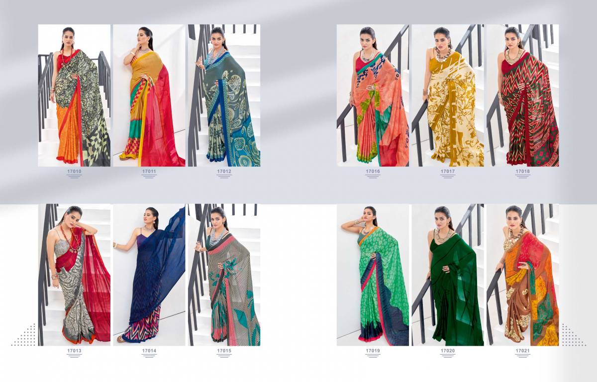 Buy Georgette Saree Online For Women @ Best Price In India | YOYO Fashion