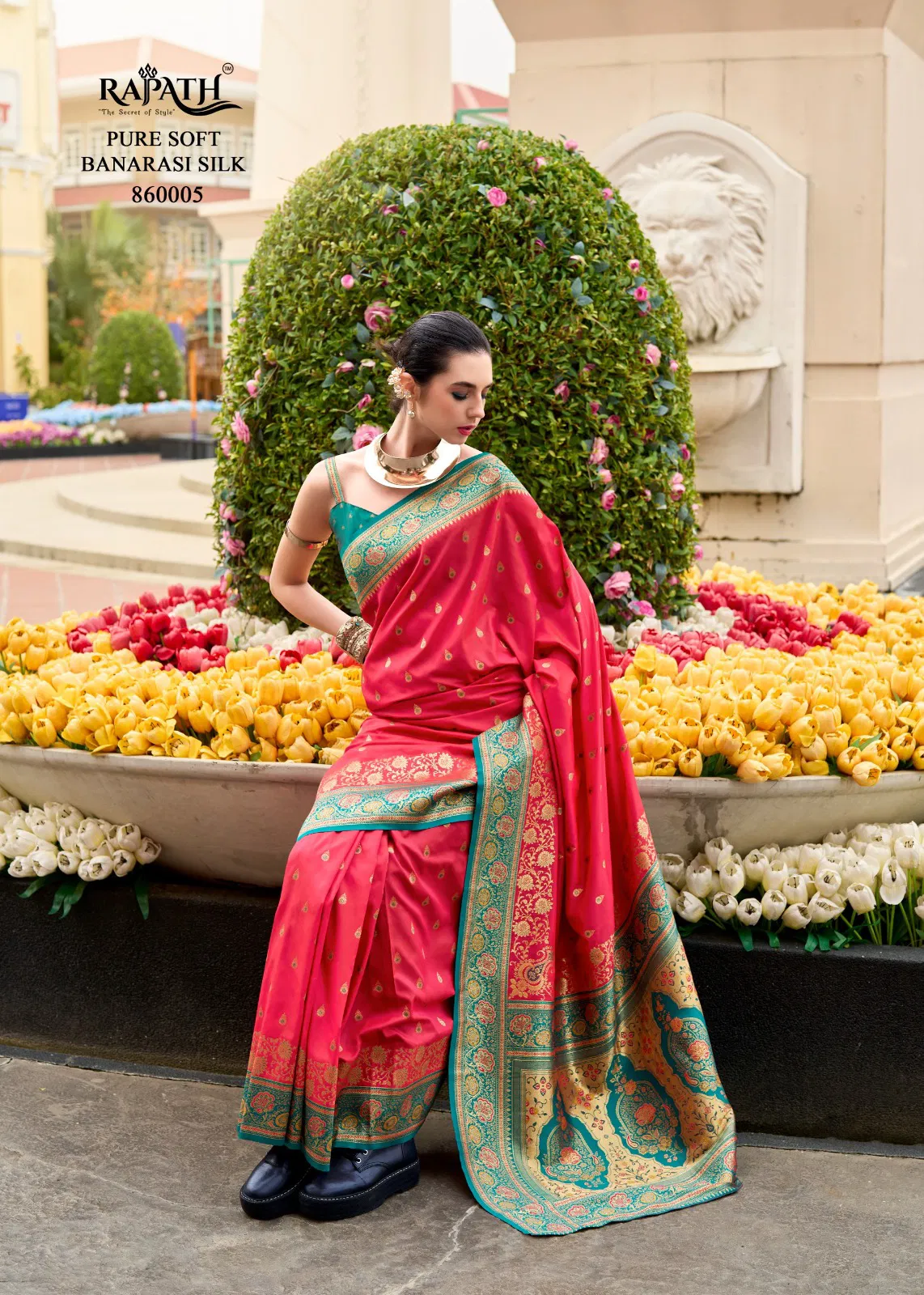 Soundarya Silk By Rajpath Banarasi Silk Wedding Wear Saree Orders In ...