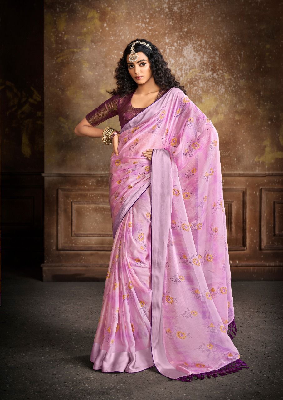 Plain Casual Wear Georgette Fancy Daily Wear Saree, with Blouse Piece at Rs  599 in Surat