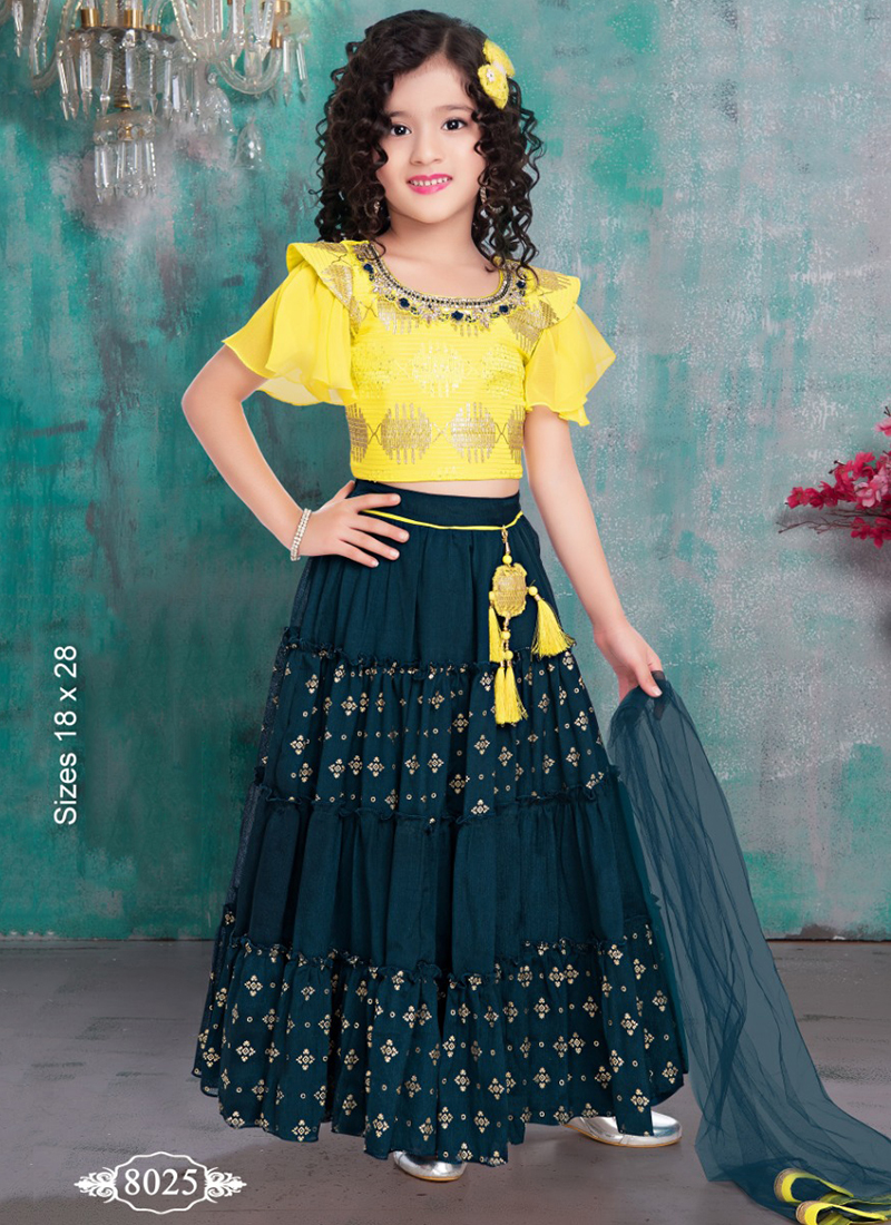Buy Indian Traditional Dress for Baby Girl Kids Lehenga Choli / 1 Online in  India - Etsy
