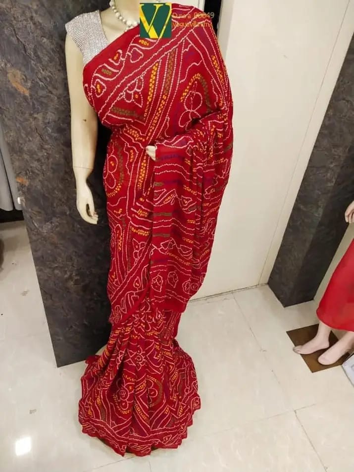 Printed Pure Cotton Saree, 6.3 m at Rs 310 in Surat | ID: 2852432195762