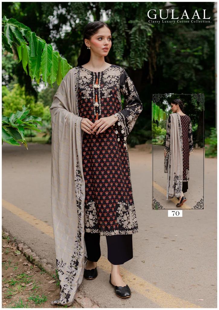 Gulaal Classy Luxury Cotton Collection Vol 6 Karachi Dress Material  :textileexport