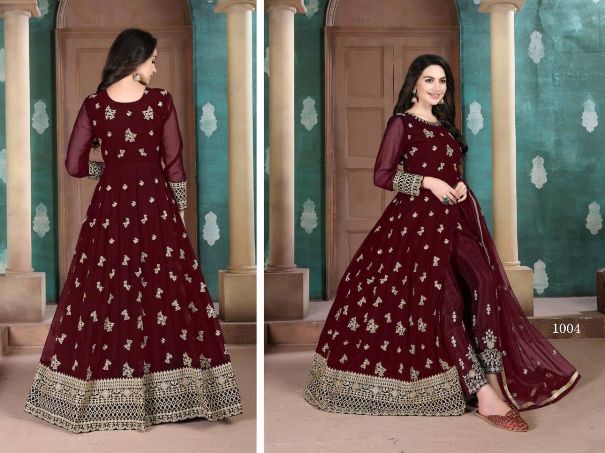 Amazon.com: Swinory ready to wear Indian wedding Anarkali Gown salwar  kameez suit for women 10033 : Clothing, Shoes & Jewelry