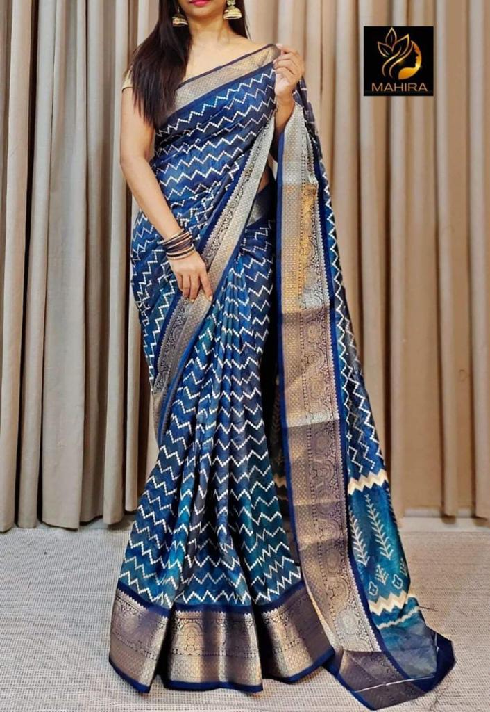 Ynf Rosaria Designer Chiffon Sarees Catalog.