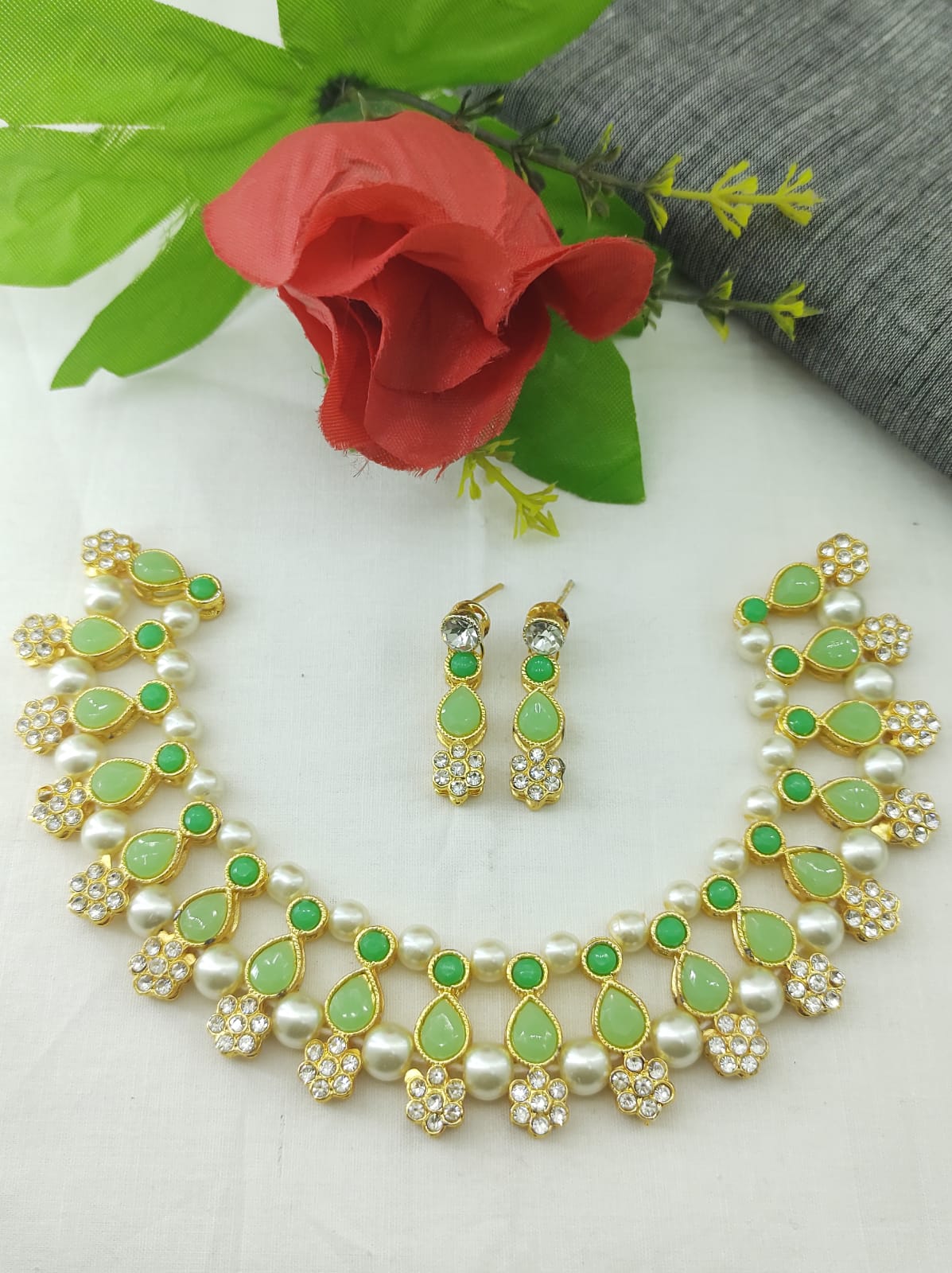 The Four Layer Fancy Gold Long Necklace 18kt – Welcome to Rani Alankar