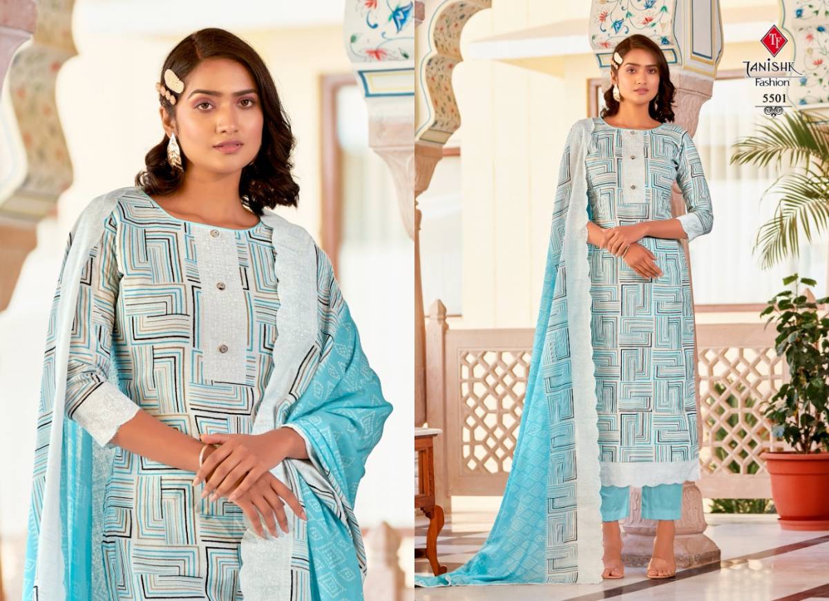 Firdous Tanishq Fashion Formal Wear Wholesale Cotton Salwar Suit