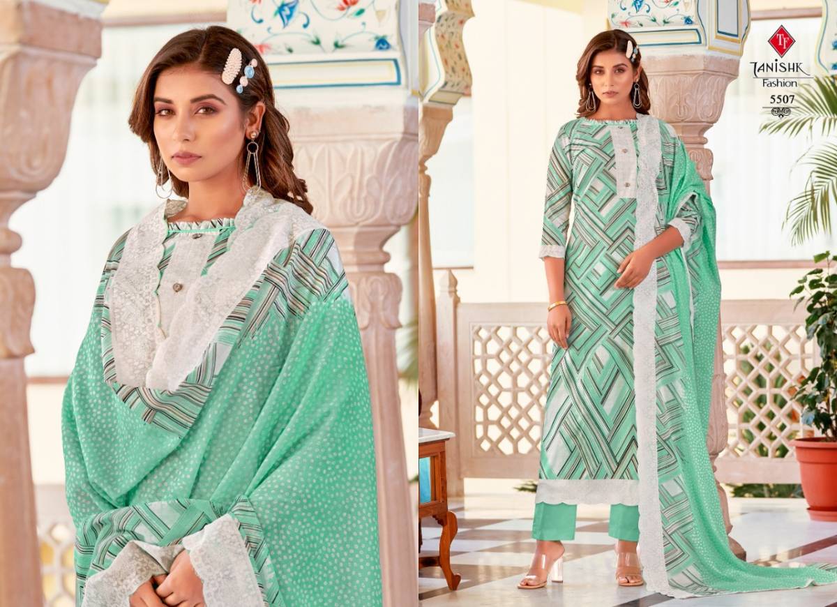 Firdous Tanishq Fashion Formal Wear Wholesale Cotton Salwar Suit