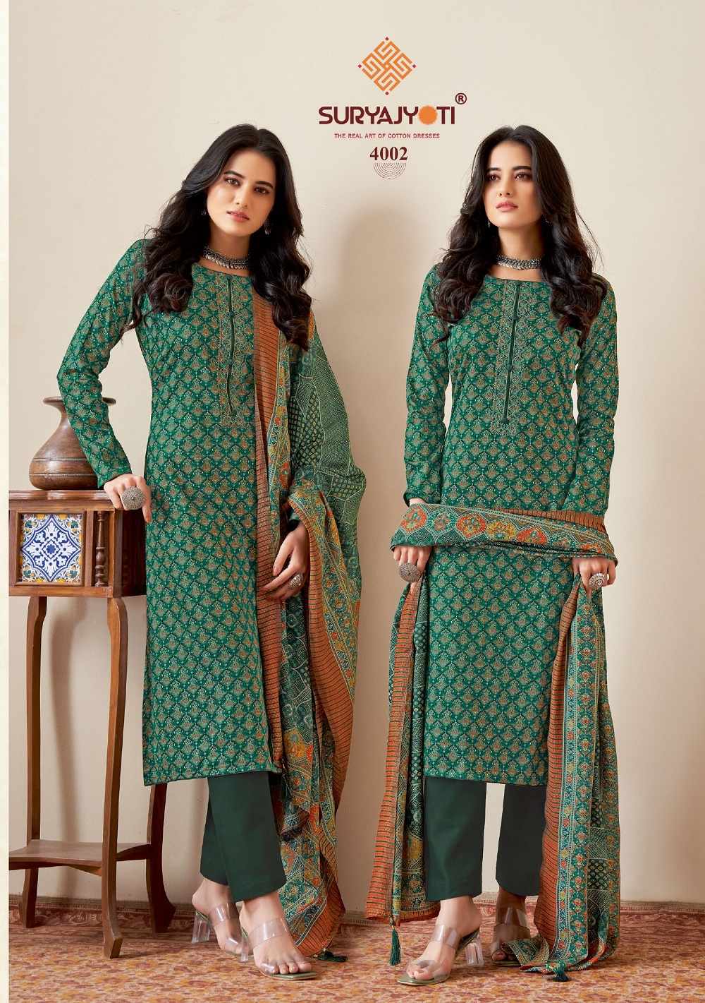 Buy Womens Satin Cotton Dress Material With Najmeen Dupatta Online In India  At Discounted Prices