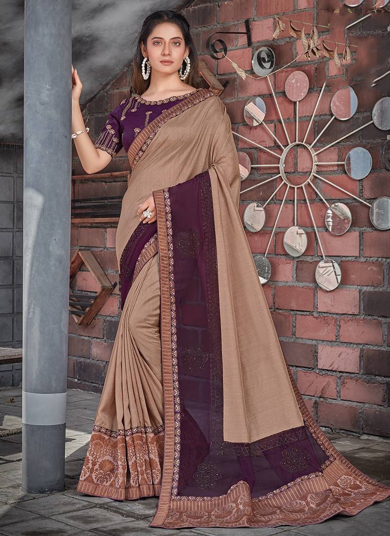 AAB KALAVATI SOFT LICHI SILK NEW EXCLUSIVE BEAUTIFUL FANCY ROYAL COLLECTION  OF CLASSY PARTY WEAR DESIGNER SAREES LATEST FASHIONABLE SAREES EXPORTER IN  GUJRAT MALAYSIA SINGAPORE - Reewaz International | Wholesaler & Exporter