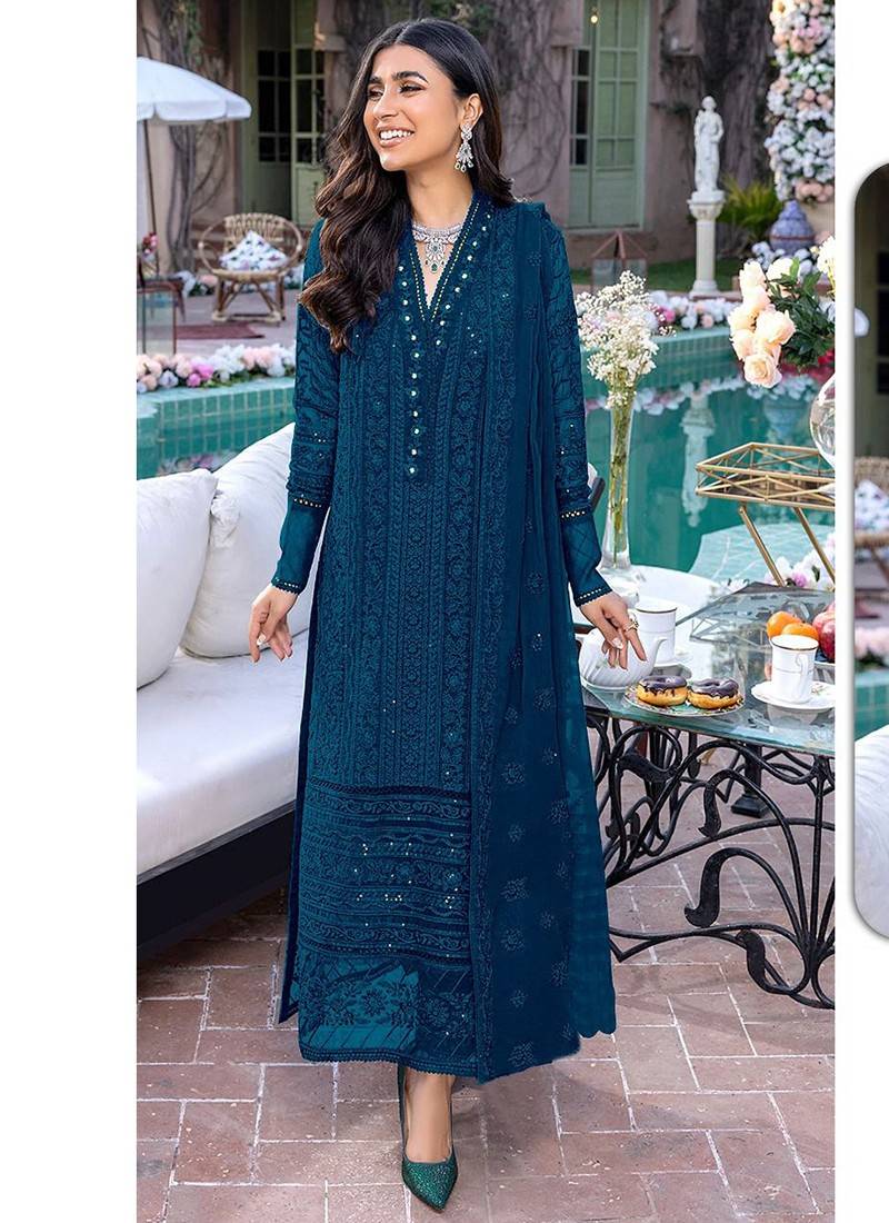Parampara Vol 6 Designer Georgette Party Wear Salwar suits catalog,