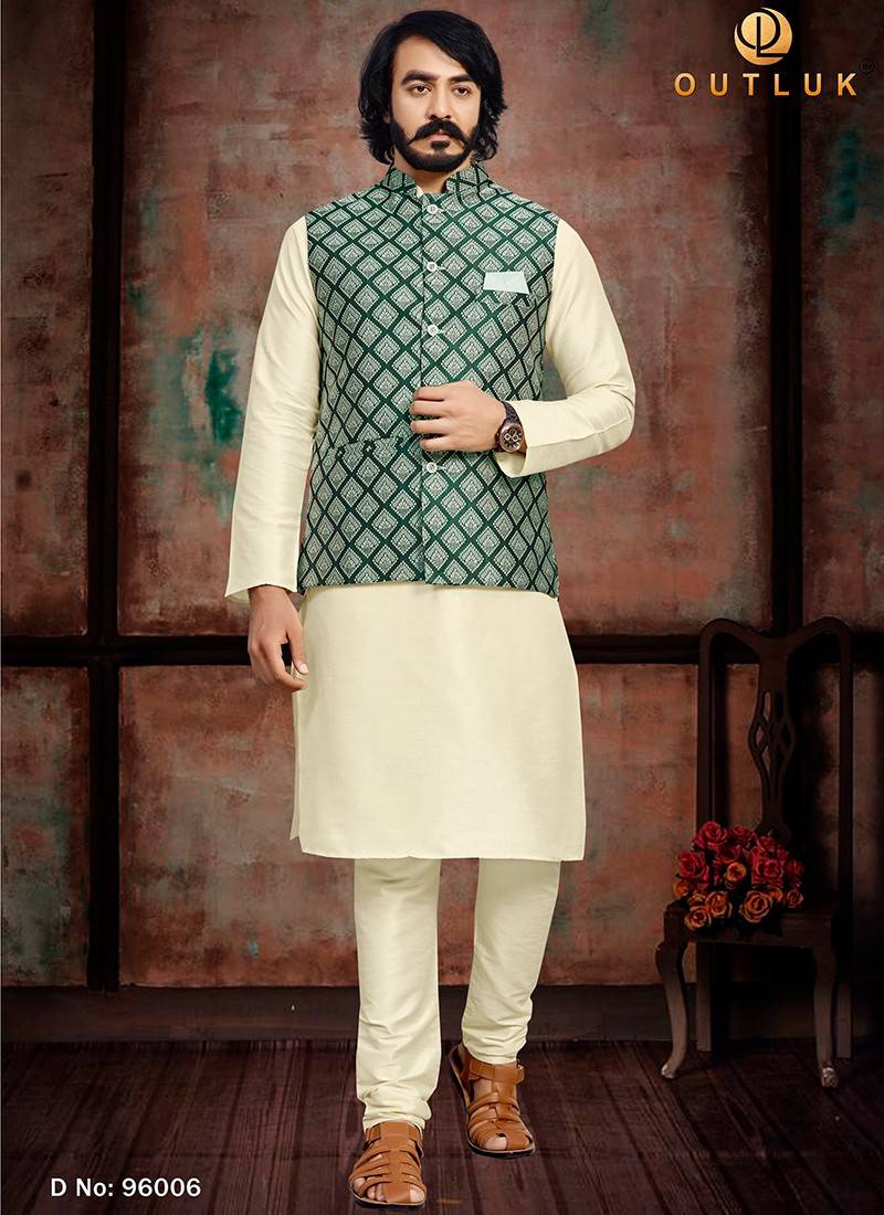 35 Latest Men's Kurta Pajama With Jacket Designs for (2020) | Jacket  design, Kurta designs, Gents kurta design