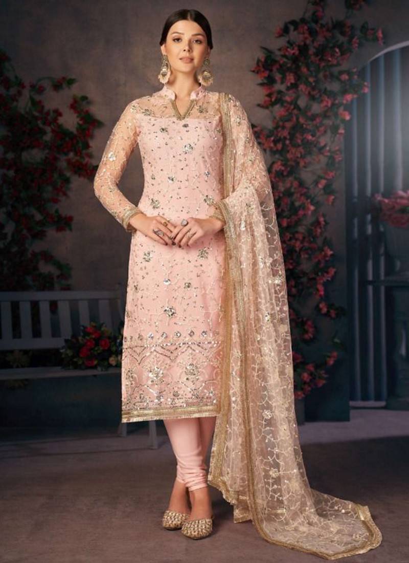 Buy Cream Salwar Kameez  Online Indian Wedding Cream Salwar Kameez