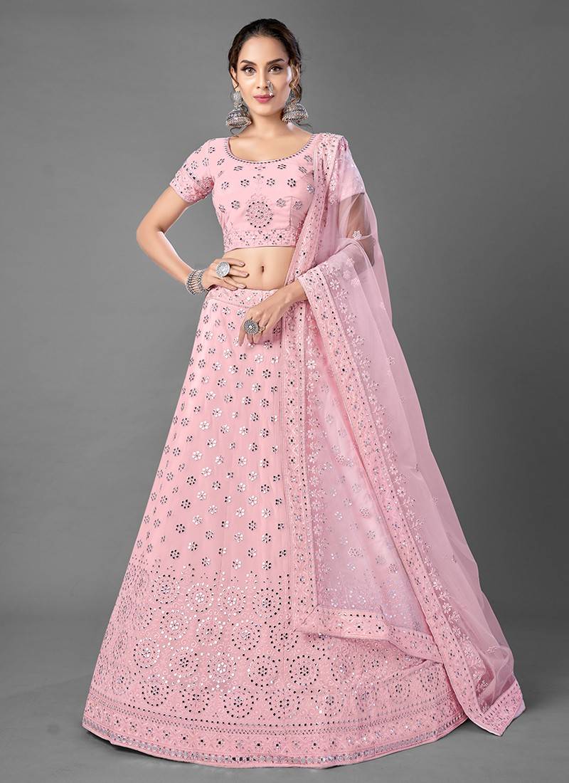 Designer Pastel Pink Light Pink Lehenga Choli, for Women Party Wear Indian  Wedding Wear Lehenga Choli, Bridal Wear Sangeet Wear Lehenga - Etsy Sweden