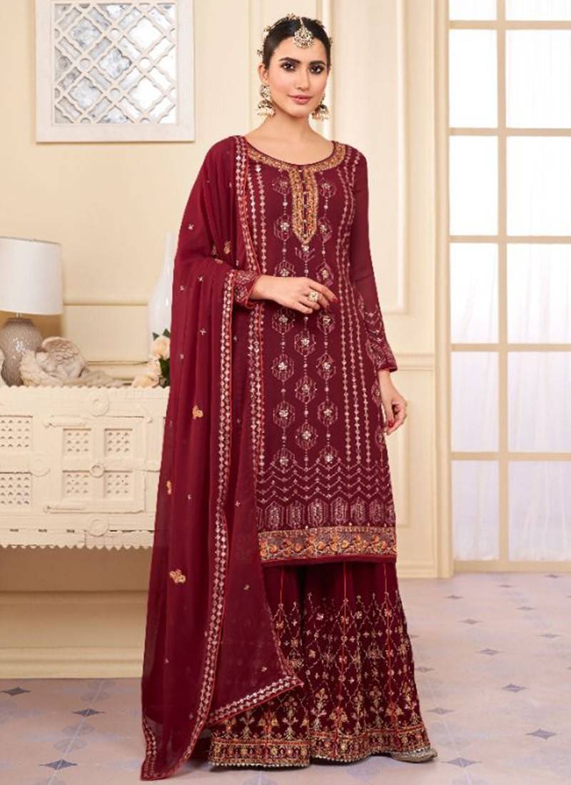 Buy Nayra Vol-2 Georgette Gorgeous Look Salwar Suit at Low Prices - Akhand  Wholesale