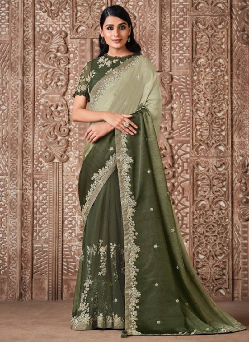 Classy Fancy Designer Party Wear Saree | Latest Kurti Designs