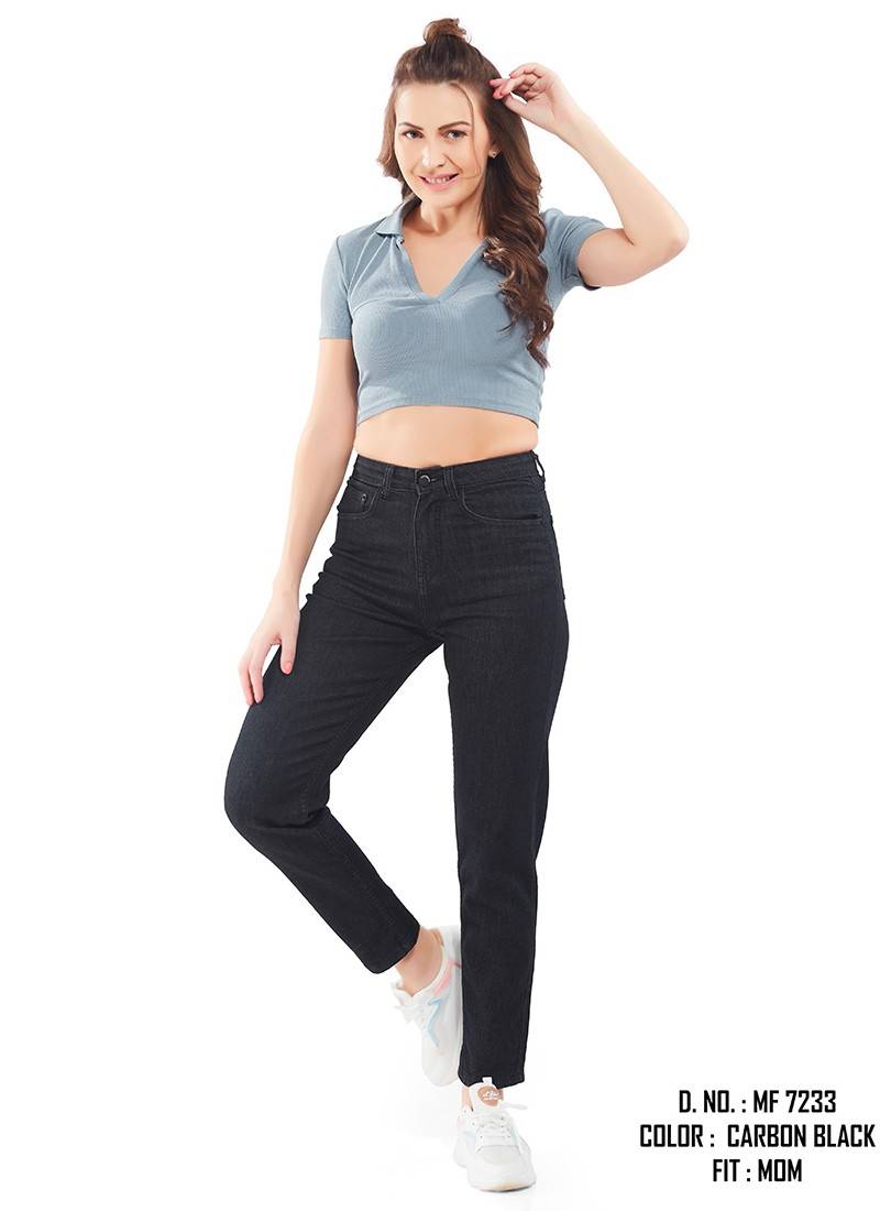 Buy Gradely Women Stylish Full Length Length Silky Denim Jeans Pant - Carbon  Blue Online at Best Prices in India - JioMart.