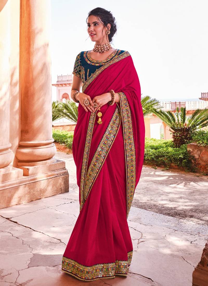 Sea Green Colour AURELIA New Heavy Designer Party Wear Saree Collection  5842 - The Ethnic World