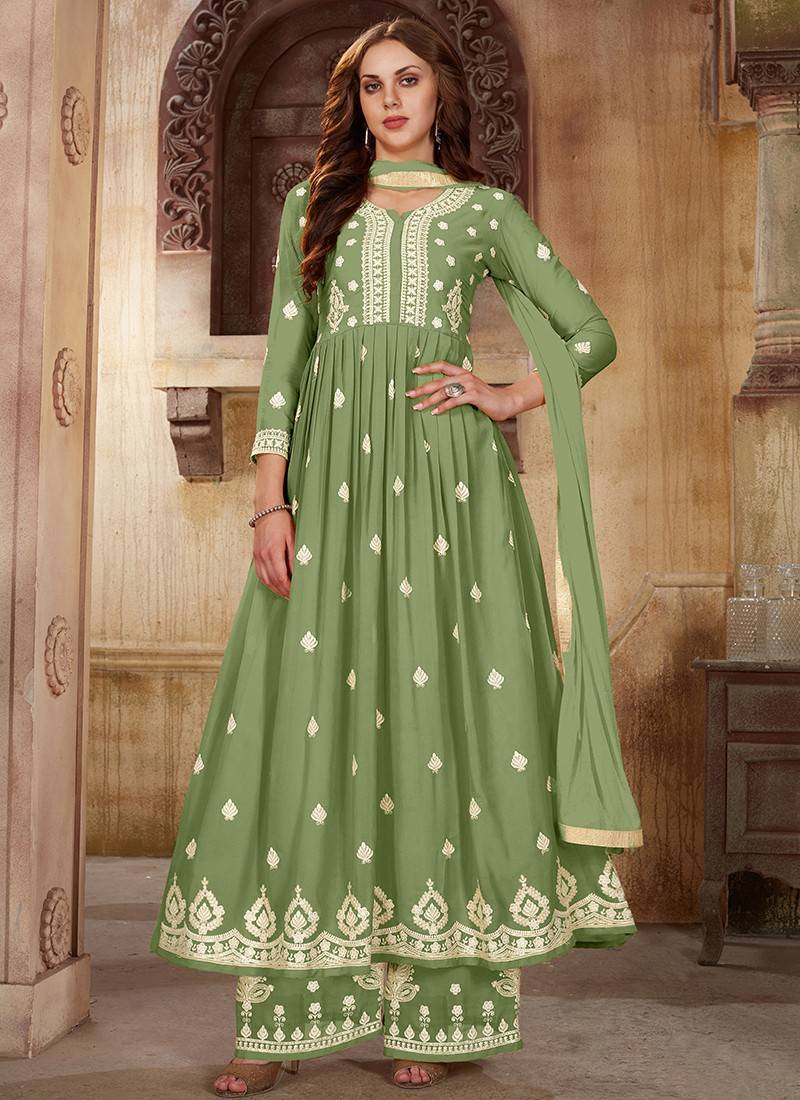 NEW DESIGNER PARTY WEAR LOOK GOWN WITH 3MM SEQUANCE WORK – Prititrendz